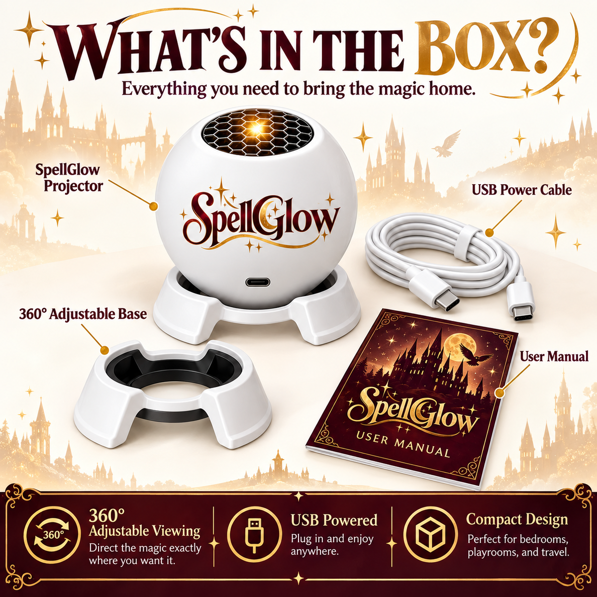 SpellGlow™ Projector