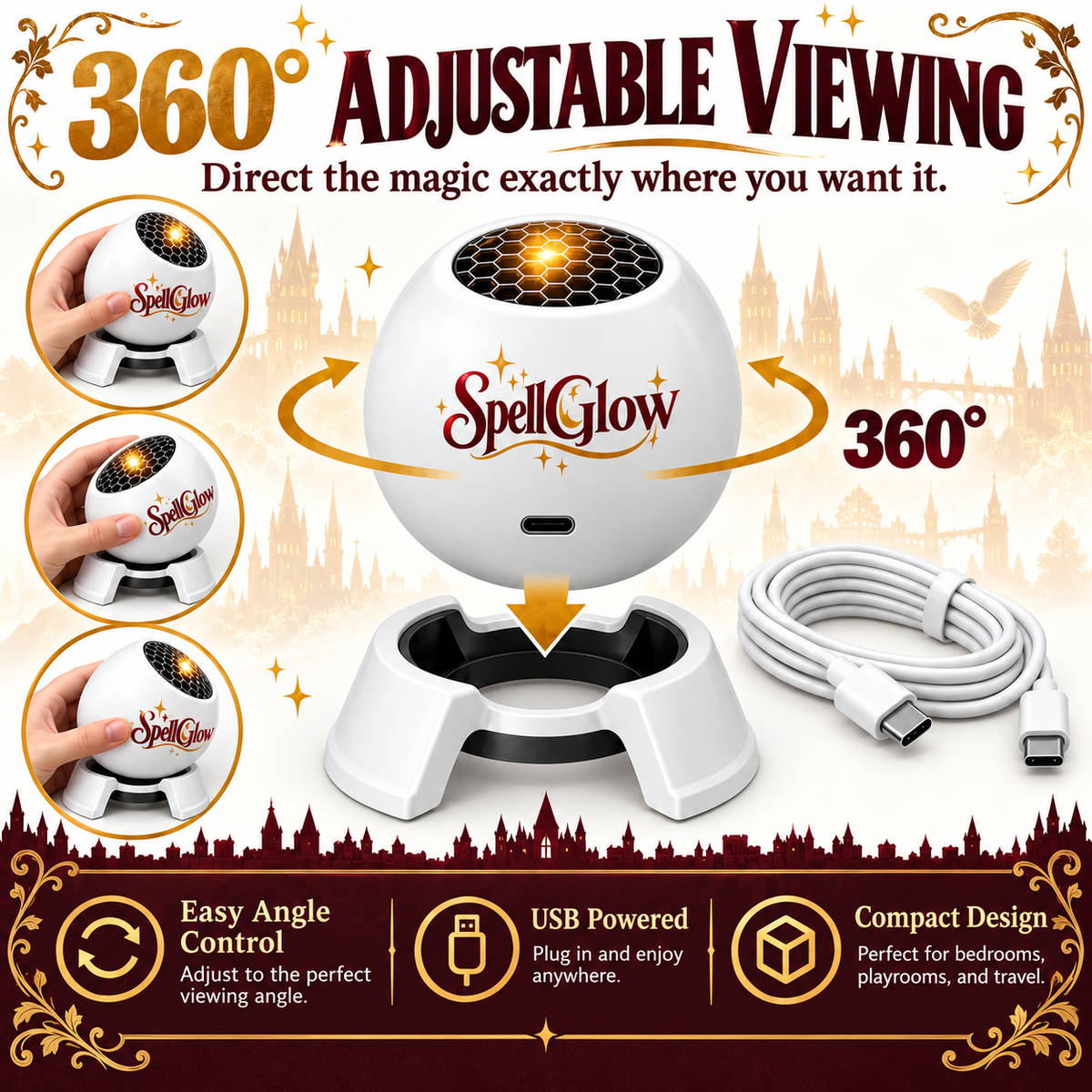 SpellGlow™ Projector
